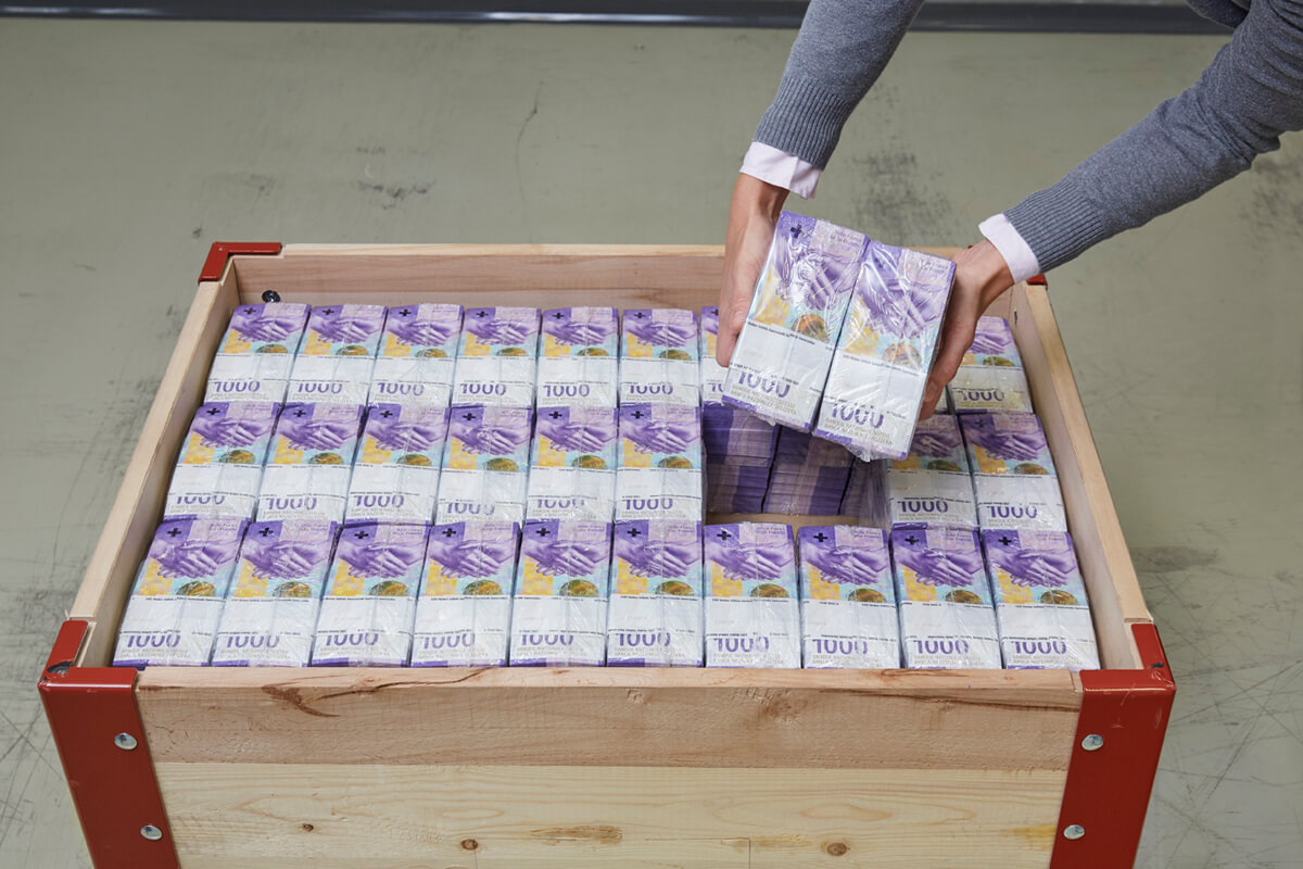 New 1000 Franc Banknote For Switzerland CoinsWeekly